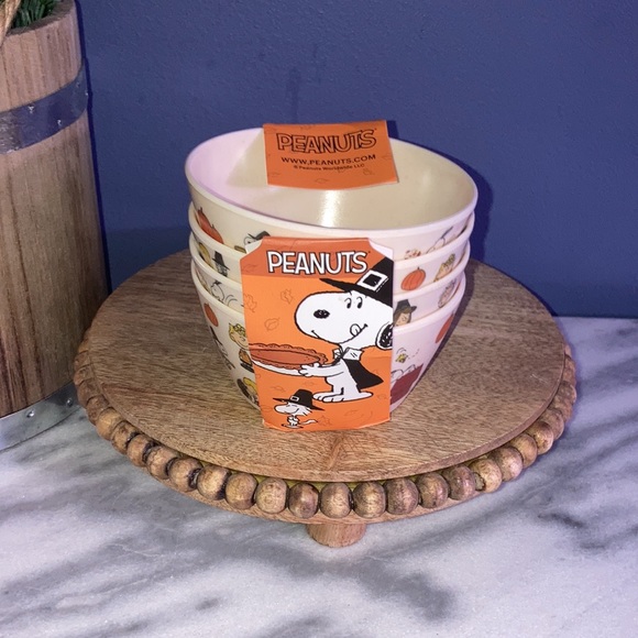 Snoopy peanuts Halloween sauce bowl set - Picture 2 of 4